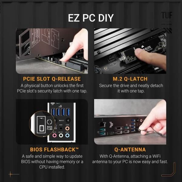 Bundkort - ASUS - TUF GAMING X870-PLUS WIFI