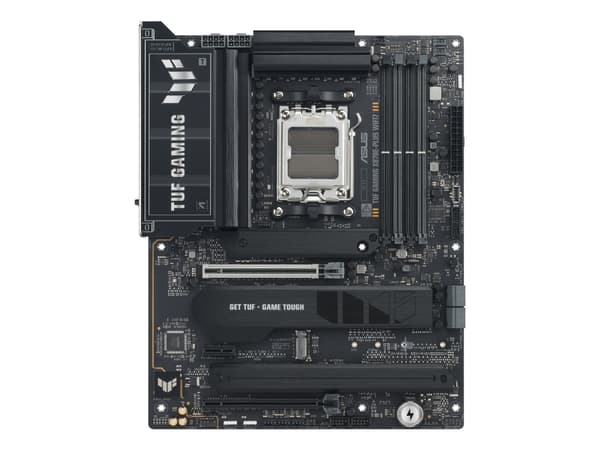 ASUS TUF GAMING X870E-PLUS WIFI7, AMD, Socket AM5, AMD Ryzen 7000 Series, AMD Ryzen 8000 Series, AMD Ryzen 9000 Series, Socket AM5, DDR5-SDRAM, 256 G