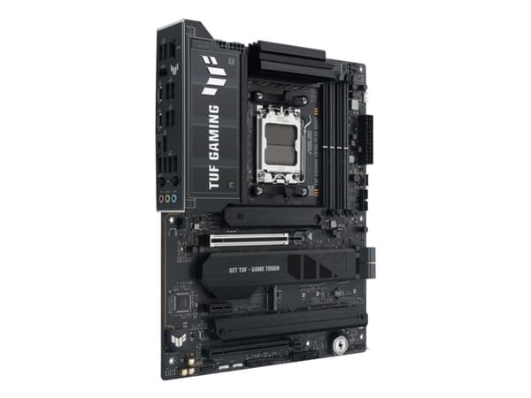 ASUS TUF GAMING X870E-PLUS WIFI7, AMD, Socket AM5, AMD Ryzen 7000 Series, AMD Ryzen 8000 Series, AMD Ryzen 9000 Series, Socket AM5, DDR5-SDRAM, 256 G