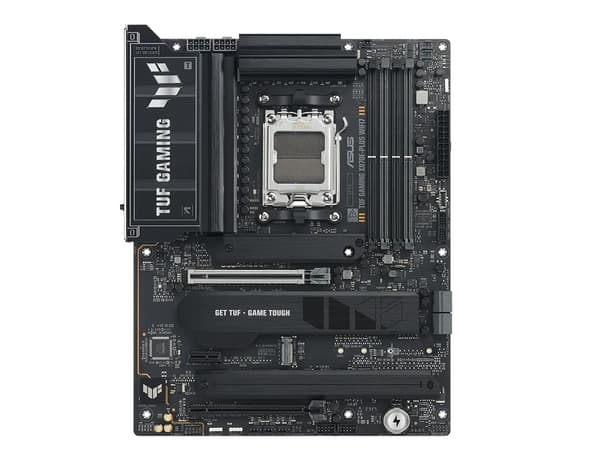 ASUS TUF GAMING X870E-PLUS WIFI7, AMD, Socket AM5, AMD Ryzen 7000 Series, AMD Ryzen 8000 Series, AMD Ryzen 9000 Series, Socket AM5, DDR5-SDRAM, 256 G
