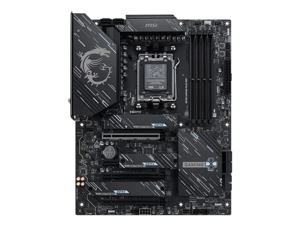 MSI X870E GAMING PLUS WIFI, AMD, Socket AM5, AMD Ryzen 7000 Series, AMD Ryzen 8000 Series, AMD Ryzen 9000 Series, Socket AM5, DDR5-SDRAM, 256 GB