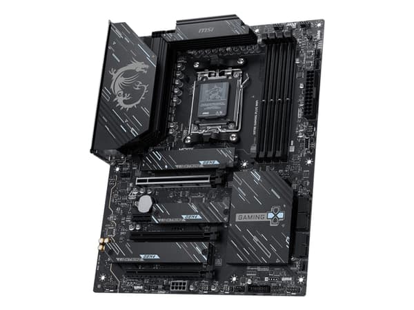 MSI X870E GAMING PLUS WIFI, AMD, Socket AM5, AMD Ryzen 7000 Series, AMD Ryzen 8000 Series, AMD Ryzen 9000 Series, Socket AM5, DDR5-SDRAM, 256 GB