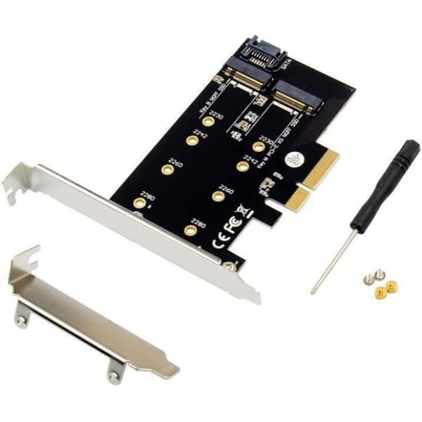 MICROCONNECT MC-PCIE-SSDADAPTER KORT OCH M.2 GRÄNSSNITT ADAPTER I
