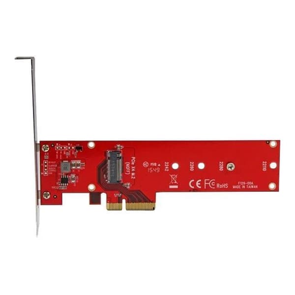 StarTech.com PCI Express x4 till M.2 PCIe SSD-adapter (PEX4M2E1)