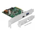 Miniatyrbild 2 av 4: USB-adapter - DeLOCK - 90299 - PCIe x4 - USB 3.1 - 2 externa portar 10 Gbps