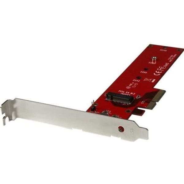 StarTech.com PCI Express x4 till M.2 PCIe SSD-adapter (PEX4M2E1) Röd