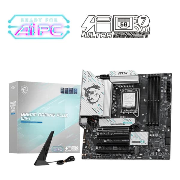Emolevy MSI B860M GAMING PLUS WIFI AMD