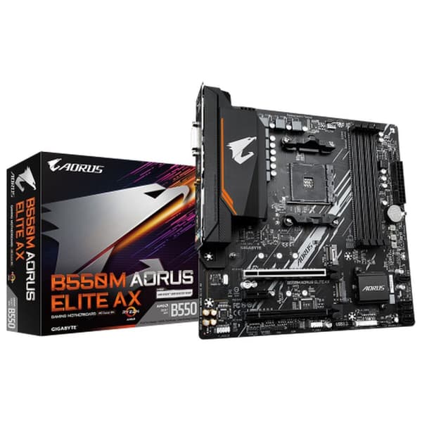Emolevy Gigabyte B550M AORUS ELITE AX AMD B550 AMD AMD AM4
