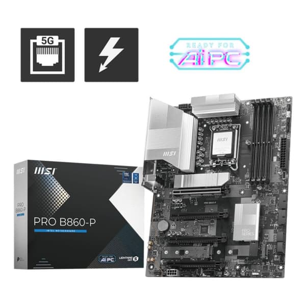 Emolevy MSI PRO B860-P LGA 1851 AMD