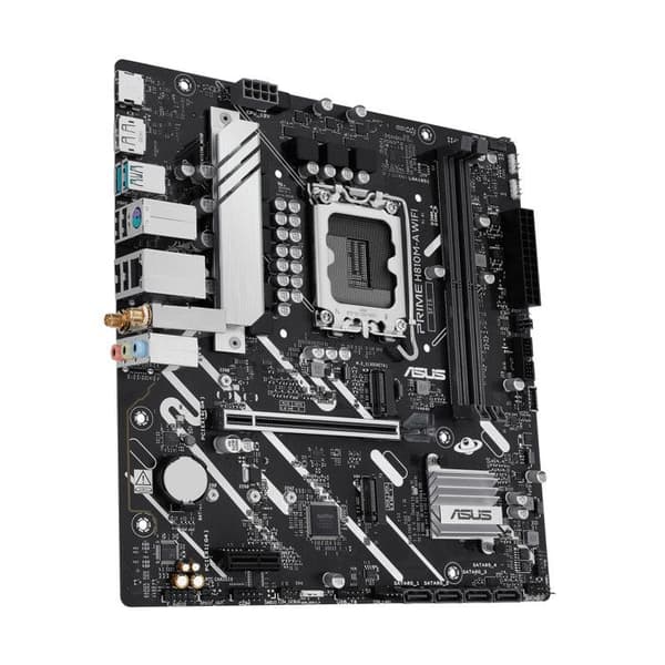 Moderkort - ASUS - PRIME H810M-A - Micro ATX - LGA 1851 - DDR5 - Wi-Fi 6