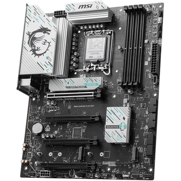 Moderkort - MSI - B860 GAMING PLUS WIFI - LGA 1851 - DDR5-SDRAM - Wi-Fi 7