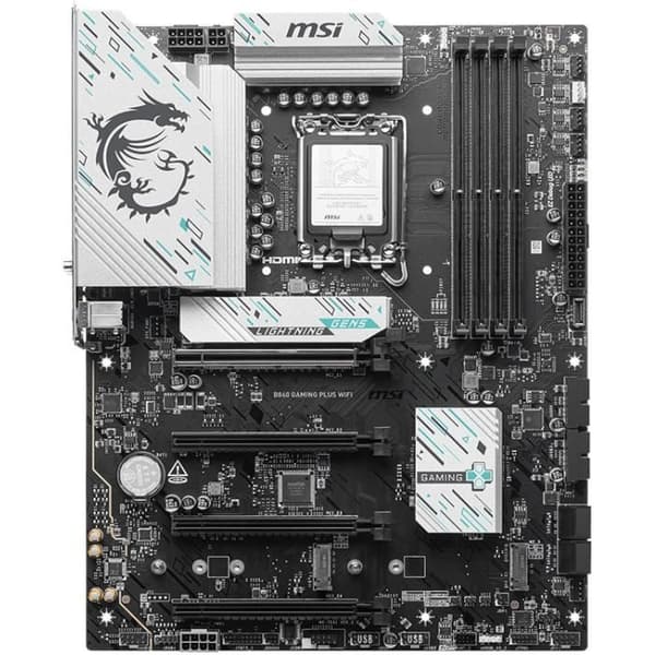 Moderkort - MSI - B860 GAMING PLUS WIFI - LGA 1851 - DDR5-SDRAM - Wi-Fi 7