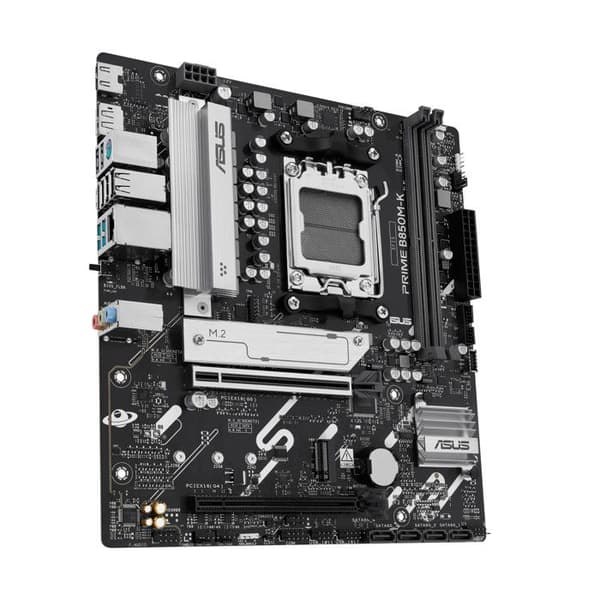 Asus PRIME B850M-K Moderkort AMD B850 Socket AM5 micro ATX för Ryzen 7000/8000/9000