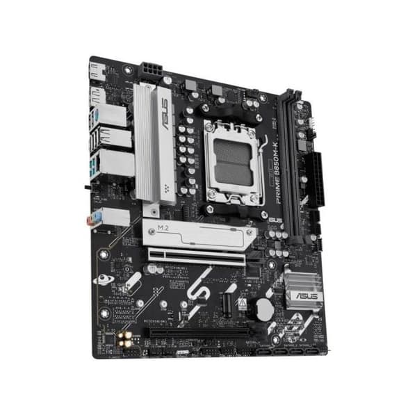 Asus PRIME B850M-K Moderkort AMD B850 Socket AM5 micro ATX för Ryzen 7000/8000/9000