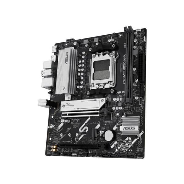 Asus PRIME B850M-K Moderkort AMD B850 Socket AM5 micro ATX för Ryzen 7000/8000/9000