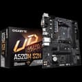 Miniatyrbild 1 av 4: Moderkort - Gigabyte - A520M S2H - Micro ATX - AMD A520 - DDR4 SDRAM