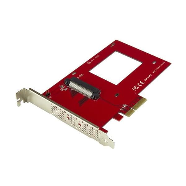 U.2 till PCIe-adapter för U.2 NVMe SSD - STARTECH - SFF-8639 - PCI Express 3.0 x4