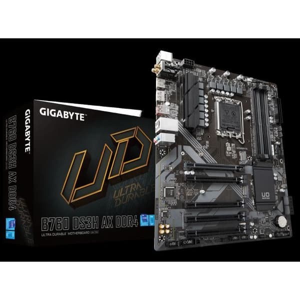 Moderkort - GIGABYTE TECHNOLOGY - B760 DS3H AX DDR4
