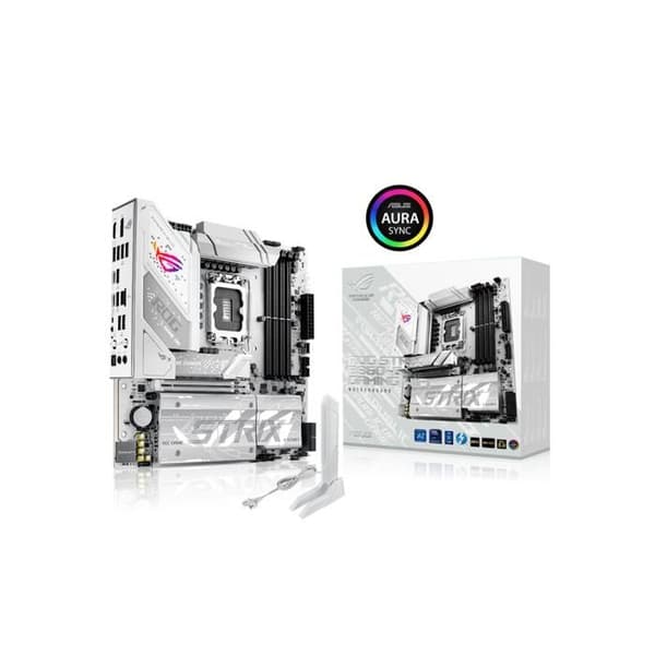 Moderkort mATX - ASUS - ROG Strix B860-G - WiFi 7 - PCIe 5.0 - DDR5 SDRAM