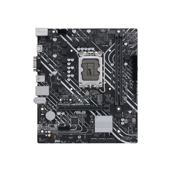 Moderkort - Asus - Prime H610M-K - Micro ATX - DDR4 - HDMI, USB 3.2 Gen 1