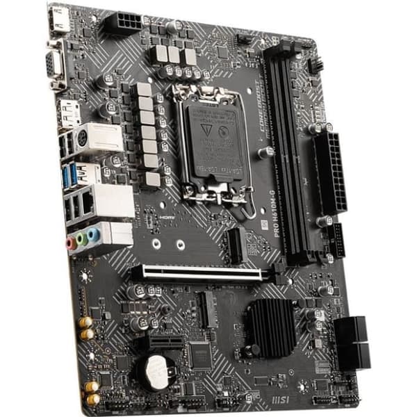 Moderkort - MSI - PRO H610M-G Intel H610 LGA 1700 micro ATX
