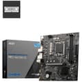 Miniatyrbild 1 av 5: Moderkort - MSI - PRO H610M-G Intel H610 LGA 1700 micro ATX