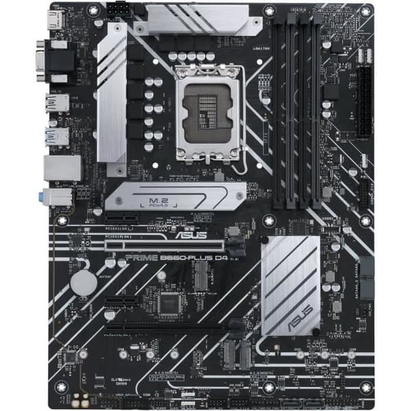 Moderkort - ASUS - PRIME B660-PLUS D4 - (90MB18X0-M0EAY0)