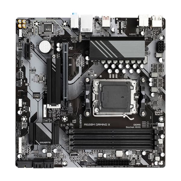Moderkort - Gigabyte - A620M Gaming X - Micro ATX - Sockel AM5 - DDR5 SDRAM