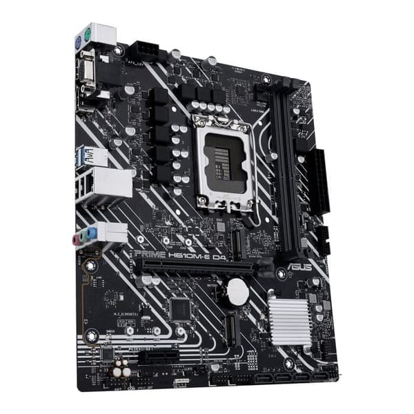 Moderkort - Asus - PRIME H610M-E D4-CSM - Micro ATX - Socket LGA1200 - 64 GB RAM