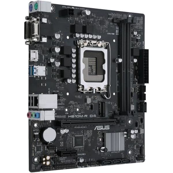 Moderbräda - ASUS - PRIME H610M-R D4 - LGA 1700 - DDR4 - Micro ATX