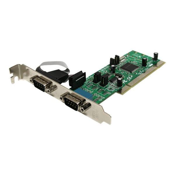 PCI-kort med 2 DB-9 RS422/485-portar - STARTECH - UART 161050 - Seriell adapter