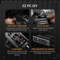 Miniatyrbild 4 av 4: Moderkort - ASUS - TUF Gaming B860M-PLUS WiFi - DDR5 - PCIe 5.0 - Wi-Fi 7