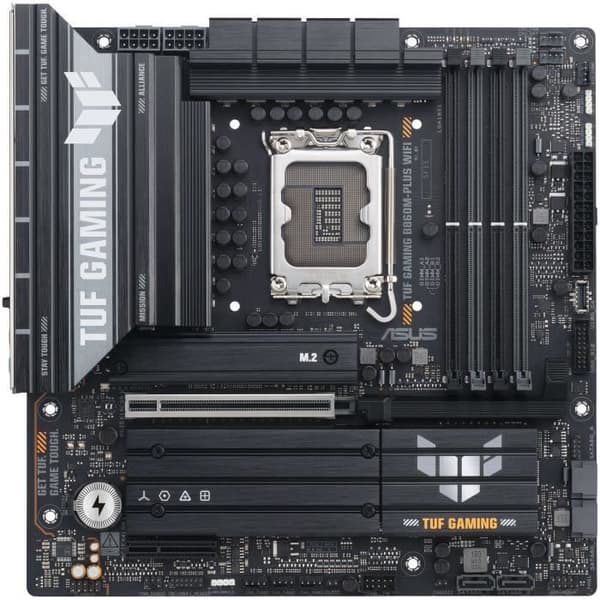 Moderkort - ASUS - TUF Gaming B860M-PLUS WiFi - DDR5 - PCIe 5.0 - Wi-Fi 7