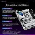 Miniatyrbild 2 av 5: Moderkort - ASUS - STRIX Z890-A GAMING WIFI - Socket 1851 - DDR5 SDRAM - M.2 PCIe 5.0