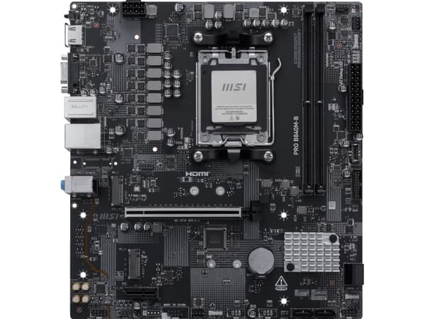MSI MB Sc AM5 PRO B840M-B, AMD B840, 2xDDR5, 1xHDMI, 1xVGA, mATX