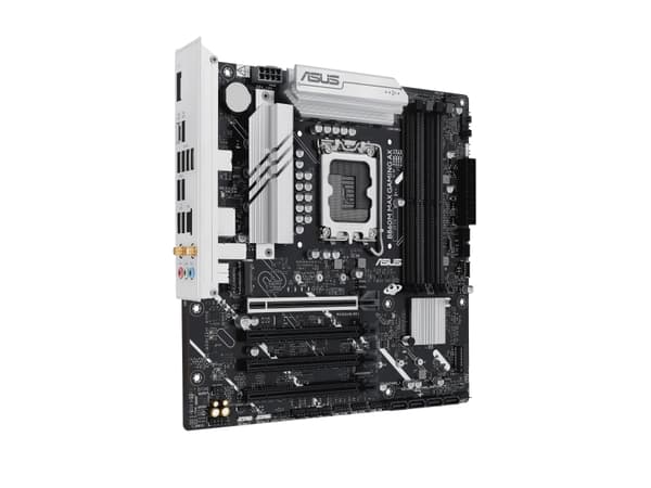 ASUS B860M MAX GAMING AX, Intel, LGA 1851 (Socket V1), Intel Core Ultra (Series 2), Intel LGA1851, DDR5-SDRAM, 256 GB