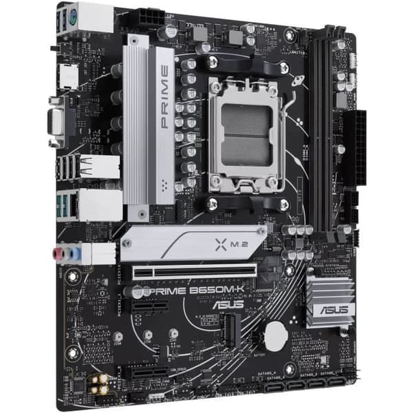 Moderkort - ASUS - PRIME B650M-K - AMD B650 - Sockel AM5 - Micro ATX