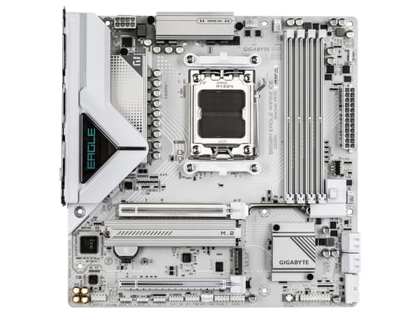 GIGABYTE B850M EAGLE WIFI6E ICE, AMD, Sokkel AM5, AMD Ryzen 7000 Series, AMD Ryzen 8000 Series, AMD Ryzen 9000 Series, Sokkel AM5, DDR5-SDRAM, 256 GB