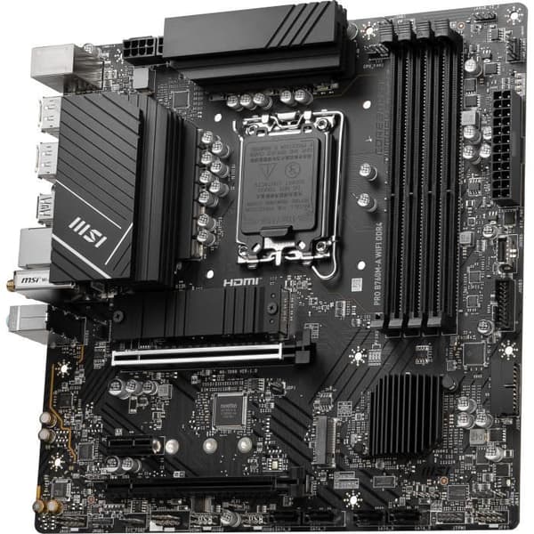 Moderkort - MSI - PRO B760M-A WIFI DDR4