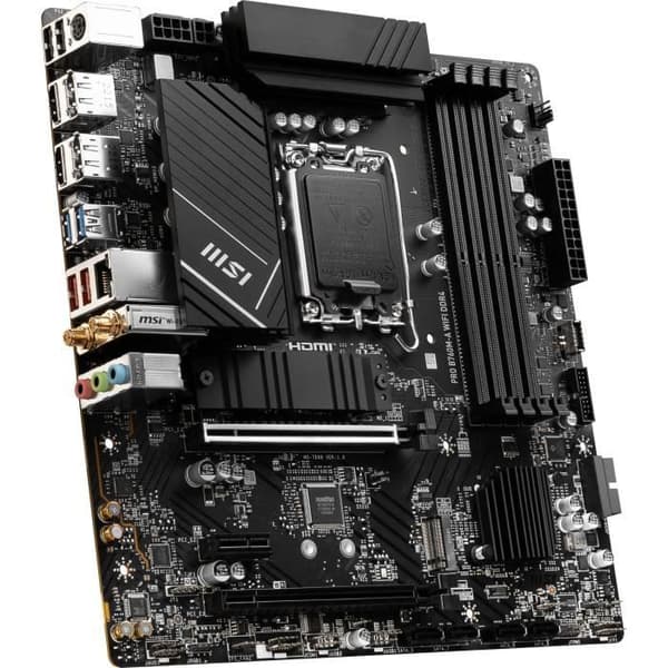 Moderkort - MSI - PRO B760M-A WIFI DDR4