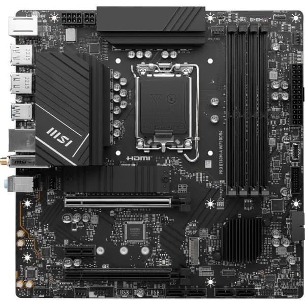 Moderkort - MSI - PRO B760M-A WIFI DDR4