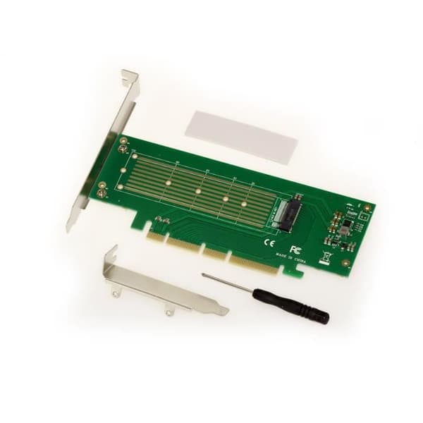 M2 PCIe 3.0 x4 x8 x16 Controller Card för M.2 NVMe M Key SSD-kompatibel 2230 2242 2260 2280 22110