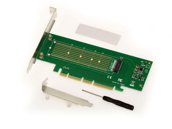M2 PCIe 3.0 x4 x8 x16 Controller Card för M.2 NVMe M Key SSD-kompatibel 2230 2242 2260 2280 22110