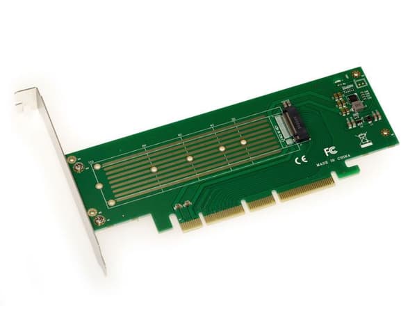 M2 PCIe 3.0 x4 x8 x16 Controller Card för M.2 NVMe M Key SSD-kompatibel 2230 2242 2260 2280 22110