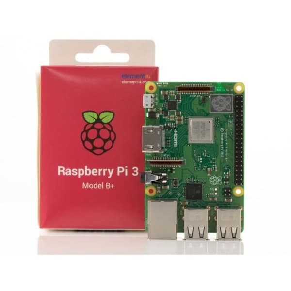 Moderkort - Raspberry Pi - 3 modell B+ - WiFi - Bluetooth - BCM43143