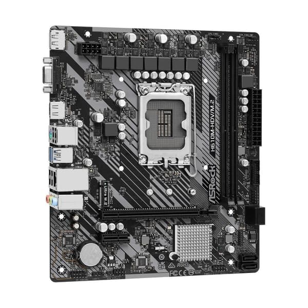 Moderkort ASRock H610M-HDV/M.2 R2.0 INTEL H610 LGA 1700