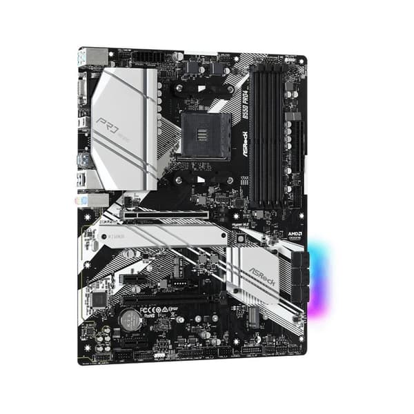 Moderkort ASRock B550 Pro4 AMD B550 AMD AM4