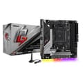 Miniatyrbild 10 av 11: Moderkort ASRock B550 PHANTOM GAMING-ITX/AX AMD AM4 AMD B550 AMD