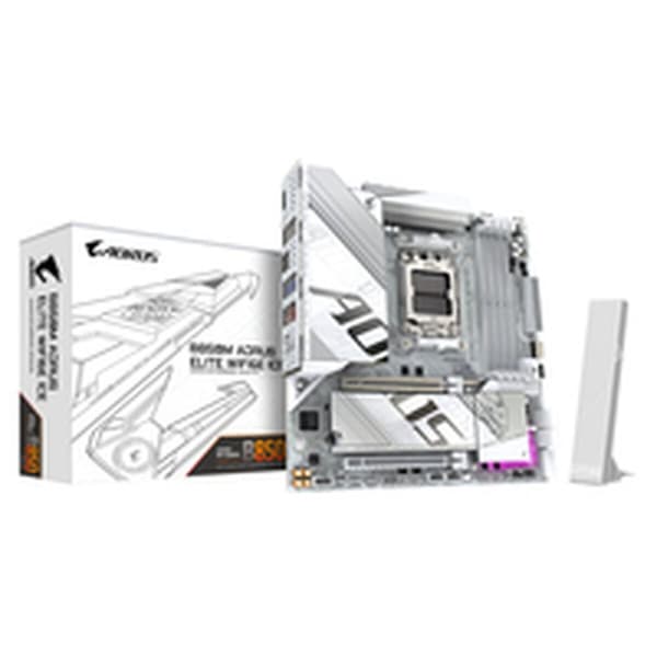 Moderkort Gigabyte B850M AORUS ELITE WIFI6E ICE AMD AMD AM5