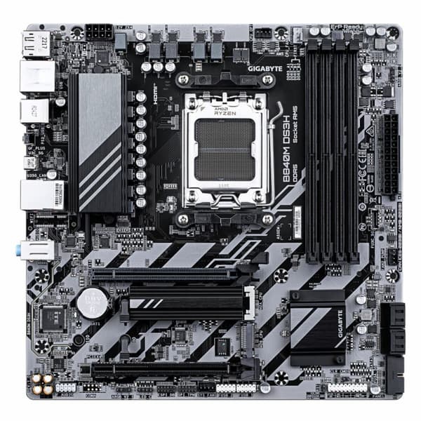 Moderkort Gigabyte B840M DS3H AMD AM5 AMD